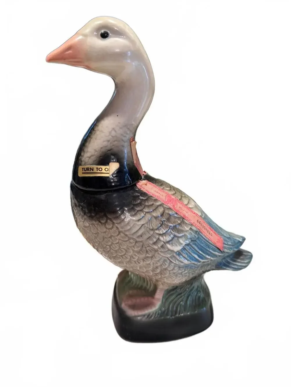Vintage Beam 100 Months Old Kentucky Straight Bourbon Whiskey Goose Decanter
